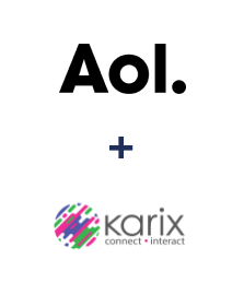 Einbindung von AOL und Karix