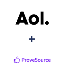 Einbindung von AOL und ProveSource