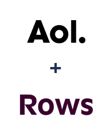Einbindung von AOL und Rows