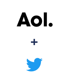 Einbindung von AOL und Twitter