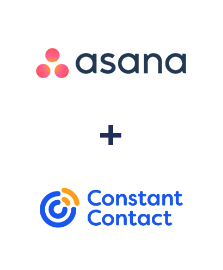 Einbindung von Asana und Constant Contact