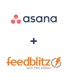 Einbindung von Asana und FeedBlitz