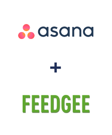 Einbindung von Asana und Feedgee