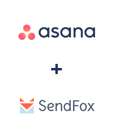 Einbindung von Asana und SendFox