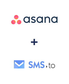 Einbindung von Asana und SMS.to