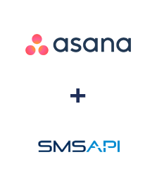 Einbindung von Asana und SMSAPI