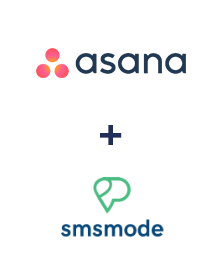 Einbindung von Asana und smsmode