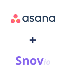 Einbindung von Asana und Snovio