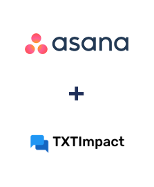 Einbindung von Asana und TXTImpact