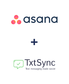 Einbindung von Asana und TxtSync