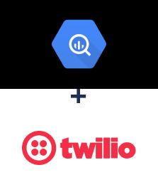 Einbindung von BigQuery und Twilio