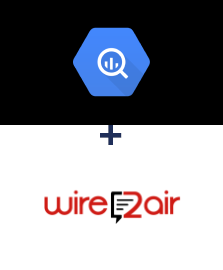 Einbindung von BigQuery und Wire2Air