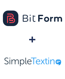 Einbindung von Bit Form und SimpleTexting