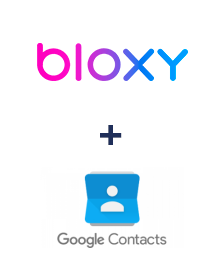 Einbindung von Bloxy und Google Contacts