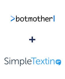 Einbindung von Botmother und SimpleTexting