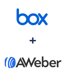 Einbindung von Box und AWeber
