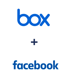 Einbindung von Box und Facebook
