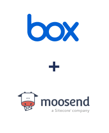 Einbindung von Box und Moosend