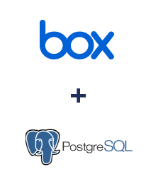 Einbindung von Box und PostgreSQL