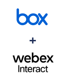 Einbindung von Box und Webex Interact
