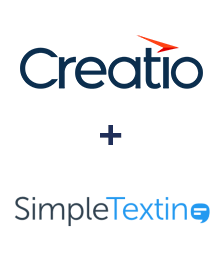 Einbindung von Creatio und SimpleTexting