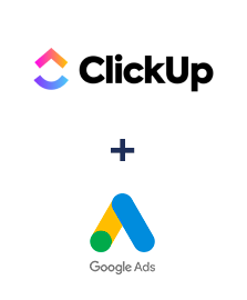 Einbindung von ClickUp und Google Ads