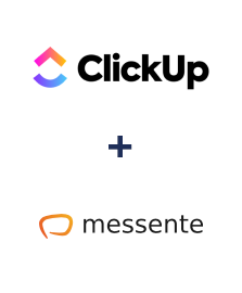 Einbindung von ClickUp und Messente