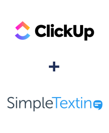 Einbindung von ClickUp und SimpleTexting