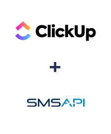 Einbindung von ClickUp und SMSAPI