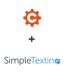 Einbindung von Cognito Forms und SimpleTexting