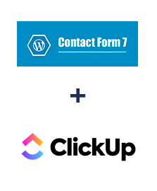 Einbindung von Contact Form 7 und ClickUp