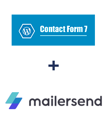 Einbindung von Contact Form 7 und MailerSend