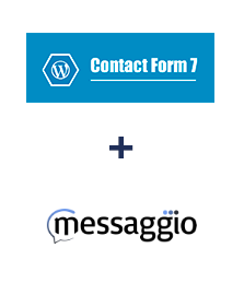Einbindung von Contact Form 7 und Messaggio