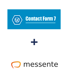 Einbindung von Contact Form 7 und Messente