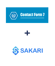 Einbindung von Contact Form 7 und Sakari