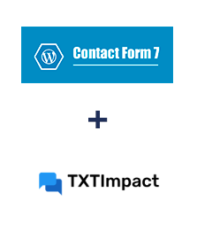 Einbindung von Contact Form 7 und TXTImpact