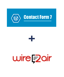 Einbindung von Contact Form 7 und Wire2Air