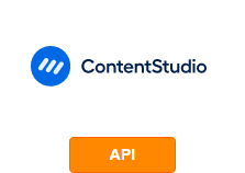 Integration von ContentStudio mit anderen Systemen  von API