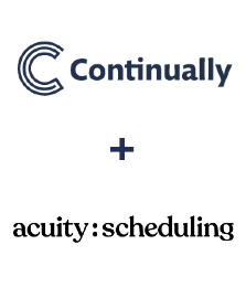 Einbindung von Continually und Acuity Scheduling