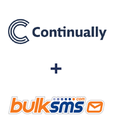 Einbindung von Continually und BulkSMS