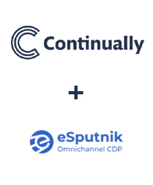 Einbindung von Continually und eSputnik