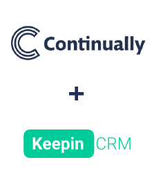 Einbindung von Continually und KeepinCRM