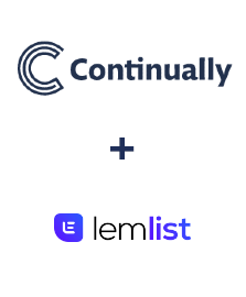 Einbindung von Continually und Lemlist