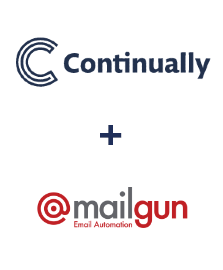 Einbindung von Continually und Mailgun