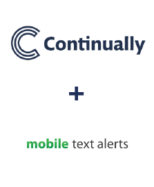 Einbindung von Continually und Mobile Text Alerts