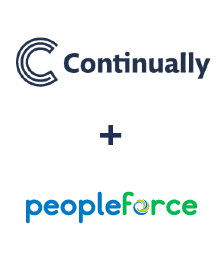 Einbindung von Continually und PeopleForce