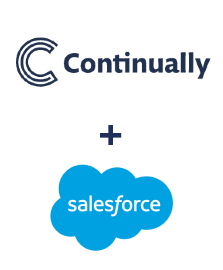 Einbindung von Continually und Salesforce CRM
