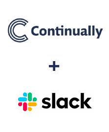 Einbindung von Continually und Slack