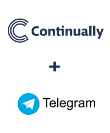 Einbindung von Continually und Telegram