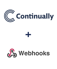 Einbindung von Continually und Webhooks